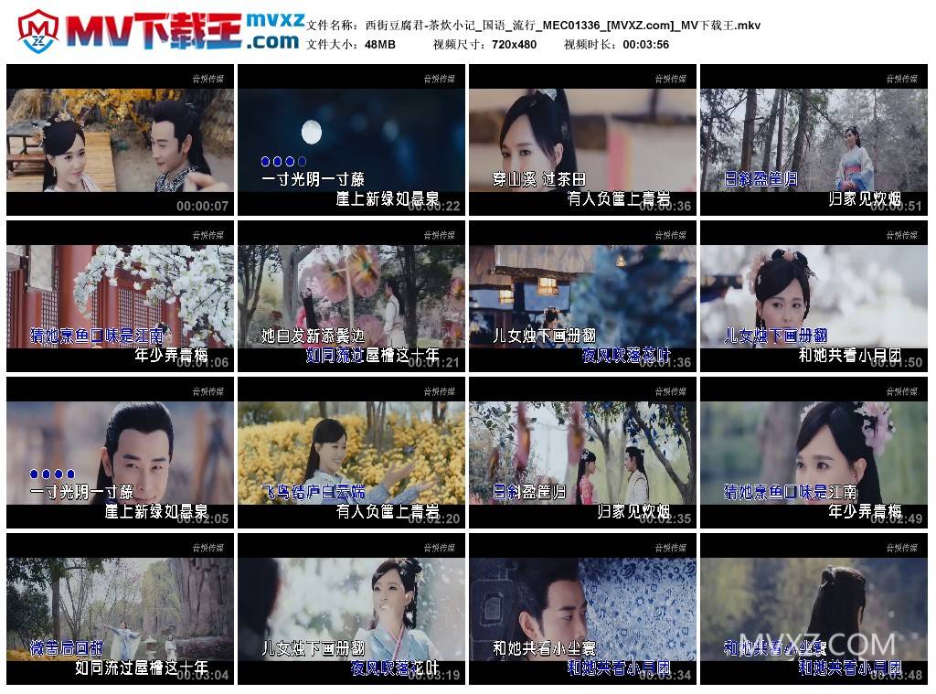 西街豆腐君-茶炊小记_国语_流行_MEC01336